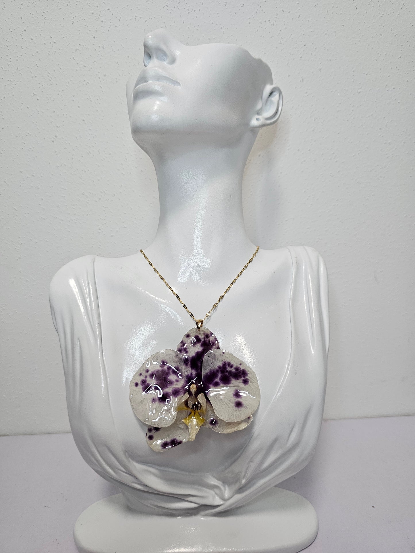 Collar Orquídea Vaquita