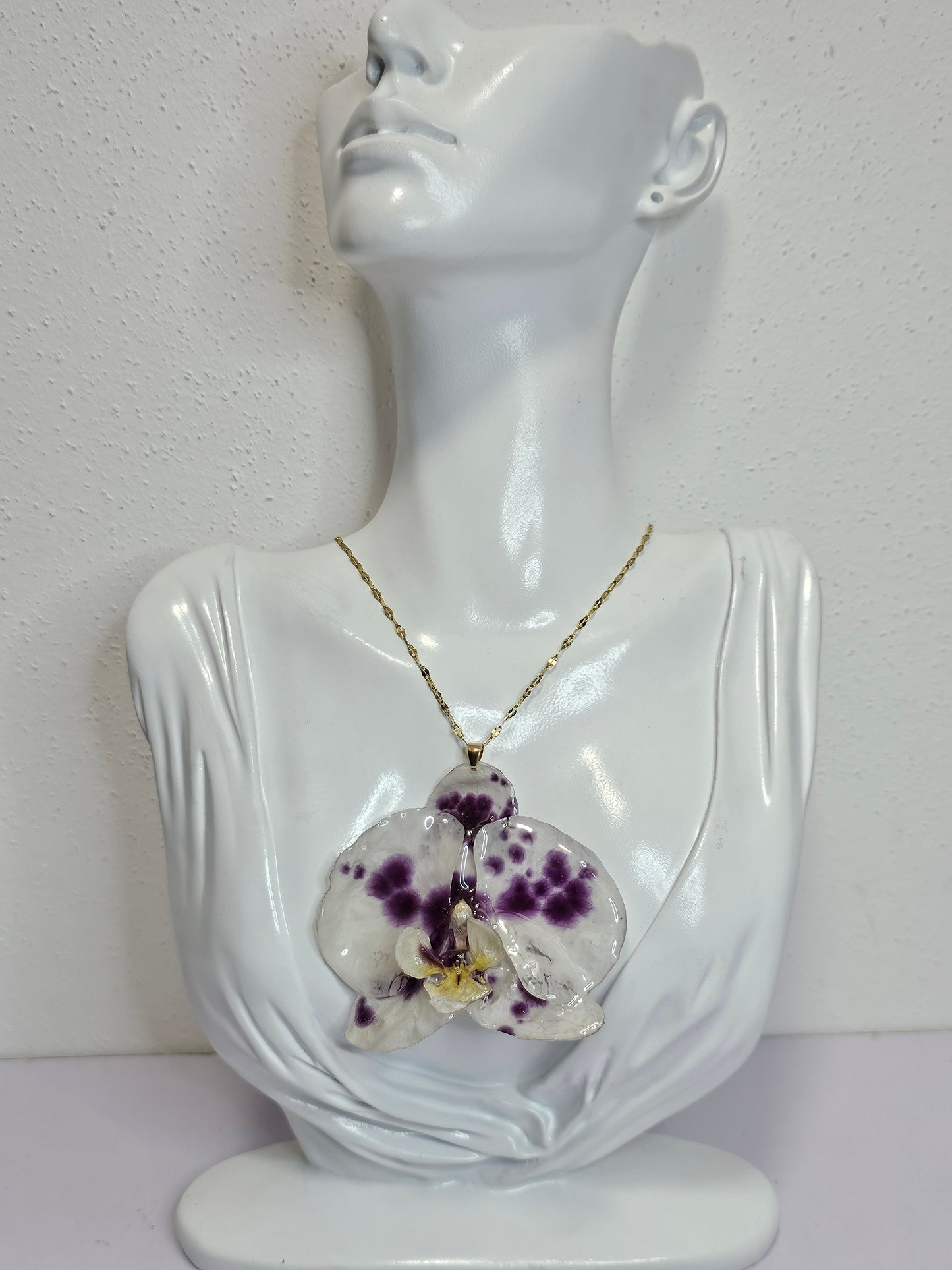 Collar Orquídea Vaquita