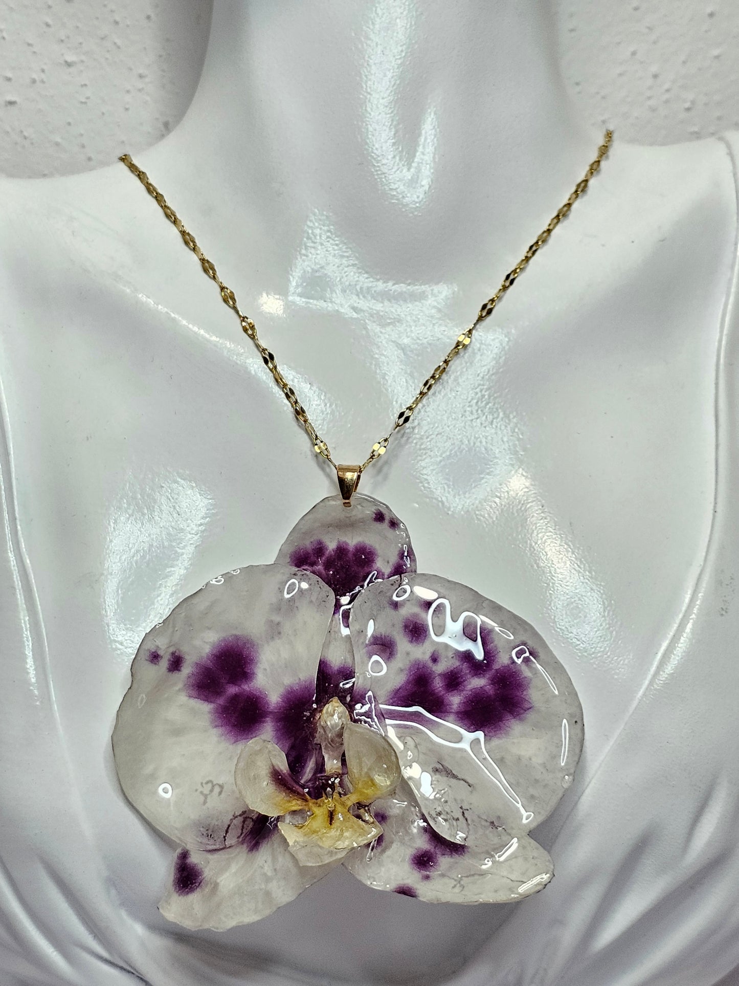 Collar Orquídea Vaquita