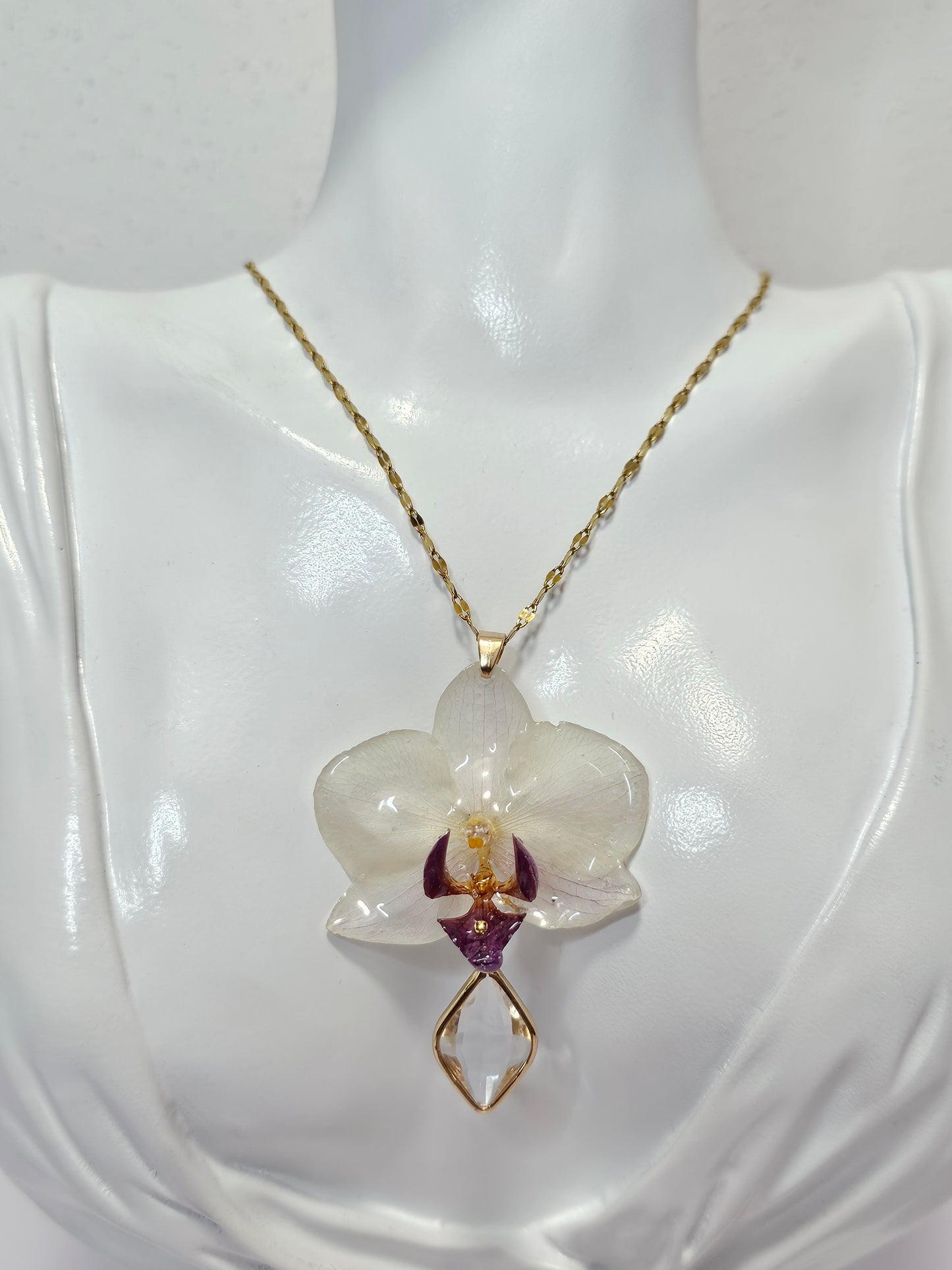 Joyeria Artesanal Mexicana Flor Encapsulada