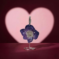 Aretes Hortensia Morada