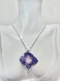 Collar Hortensia Morada