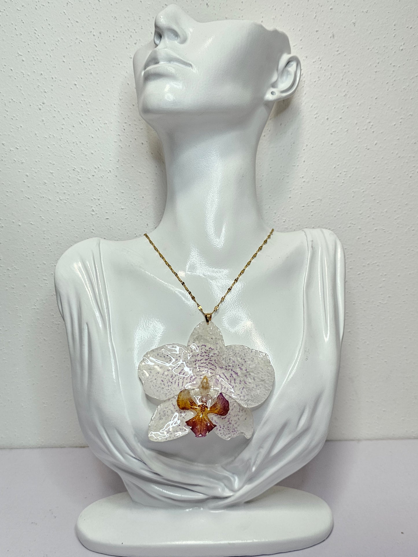 Collar Orquídea Moteada