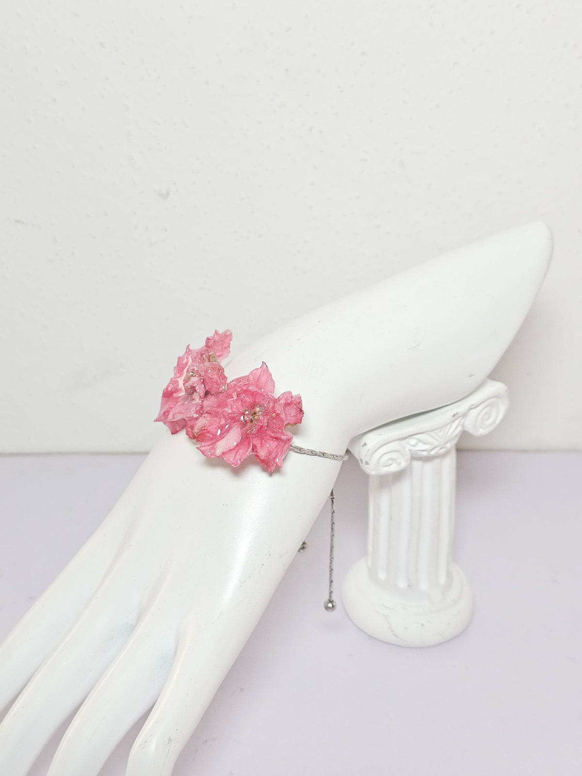 Pulsera Espuela de Caballero Rosa