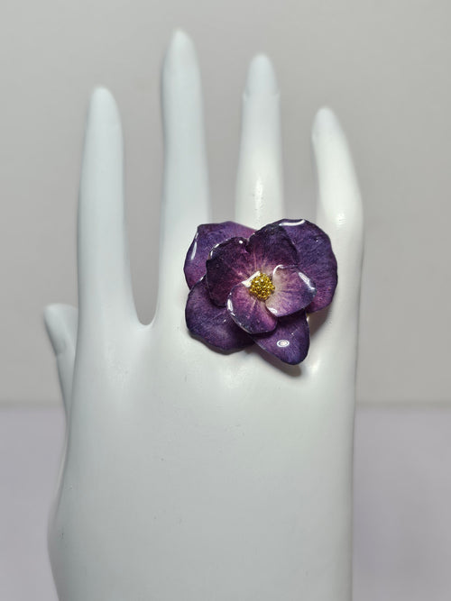 Joyeria Artesanal Mexicana Flor Encapsulada