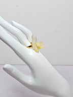 Anillo Mini Orquídea Blanca