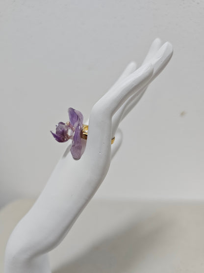 Joyeria Artesanal Mexicana Flor Encapsulada