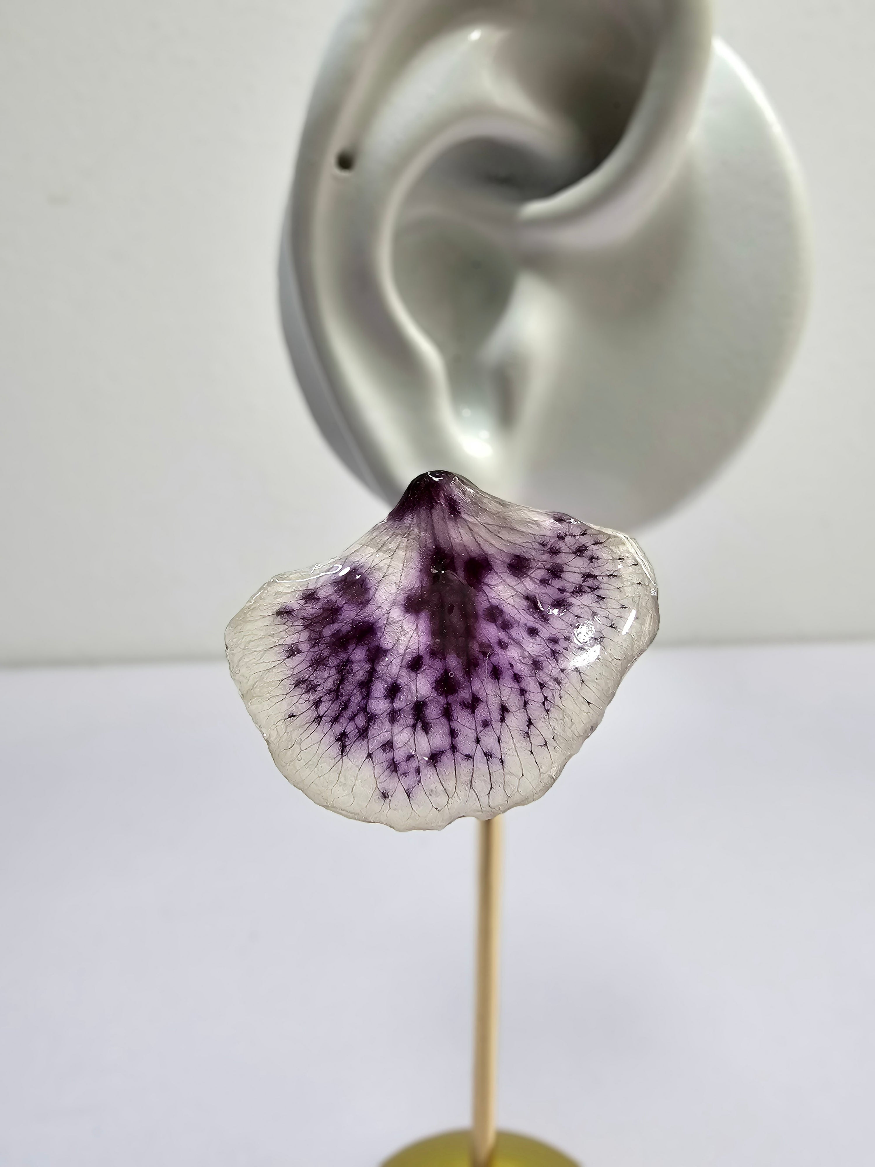 Joyeria Artesanal Mexicana Flor Encapsulada