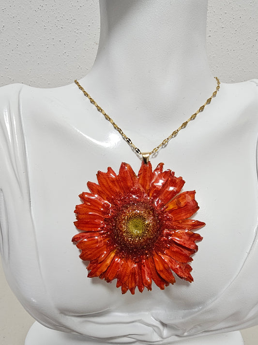 Joyeria Artesanal Mexicana Flor Encapsulada