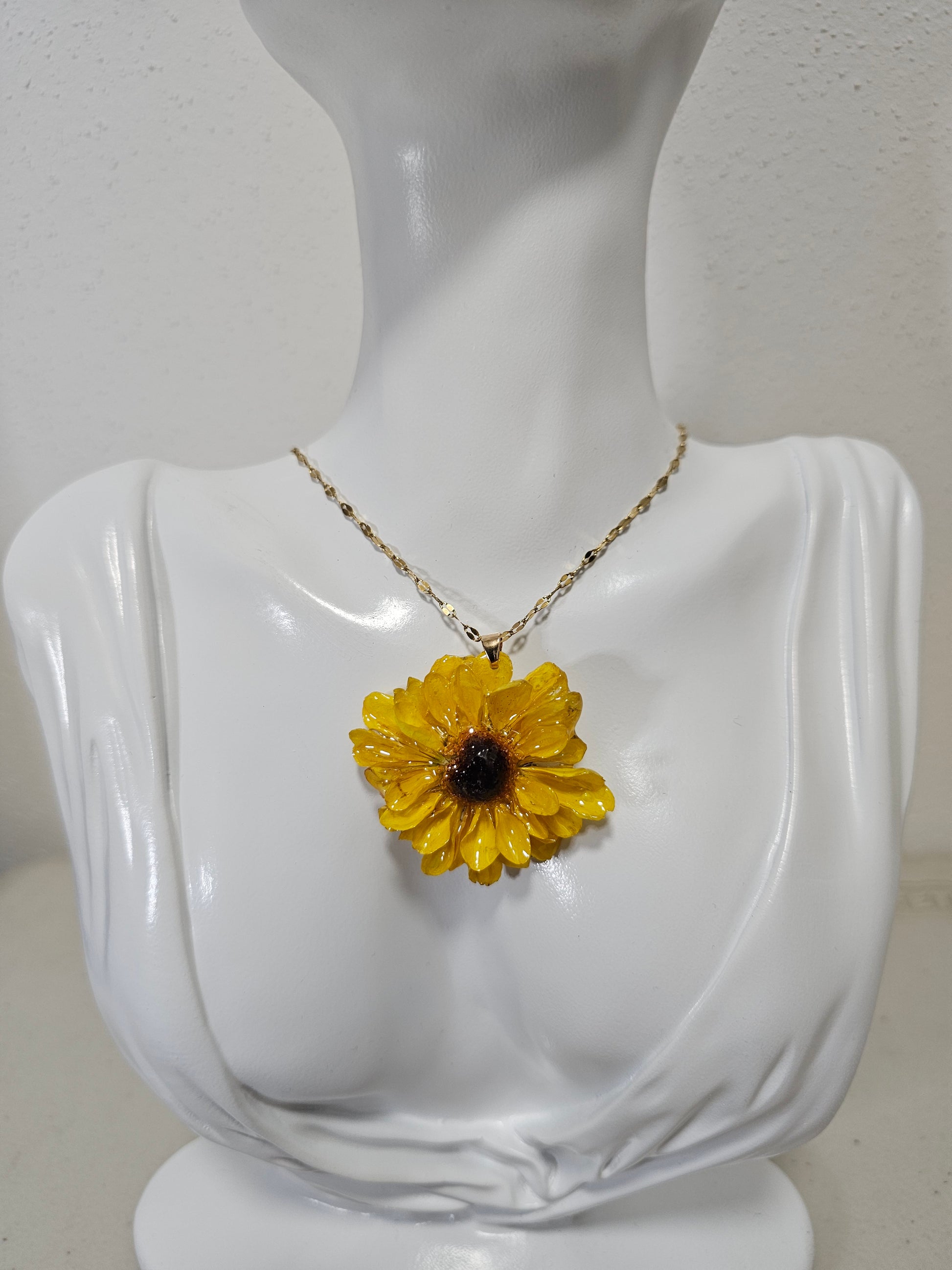 Joyeria Artesanal Mexicana Flor Encapsulada