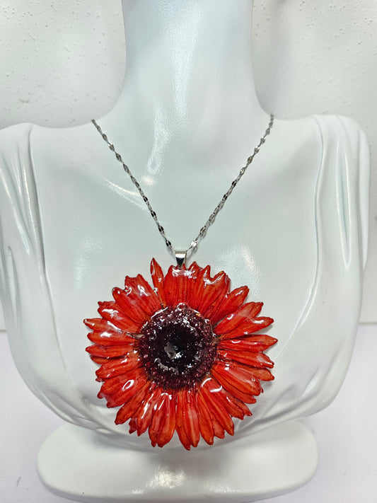 Joyeria Artesanal Mexicana Flor Encapsulada