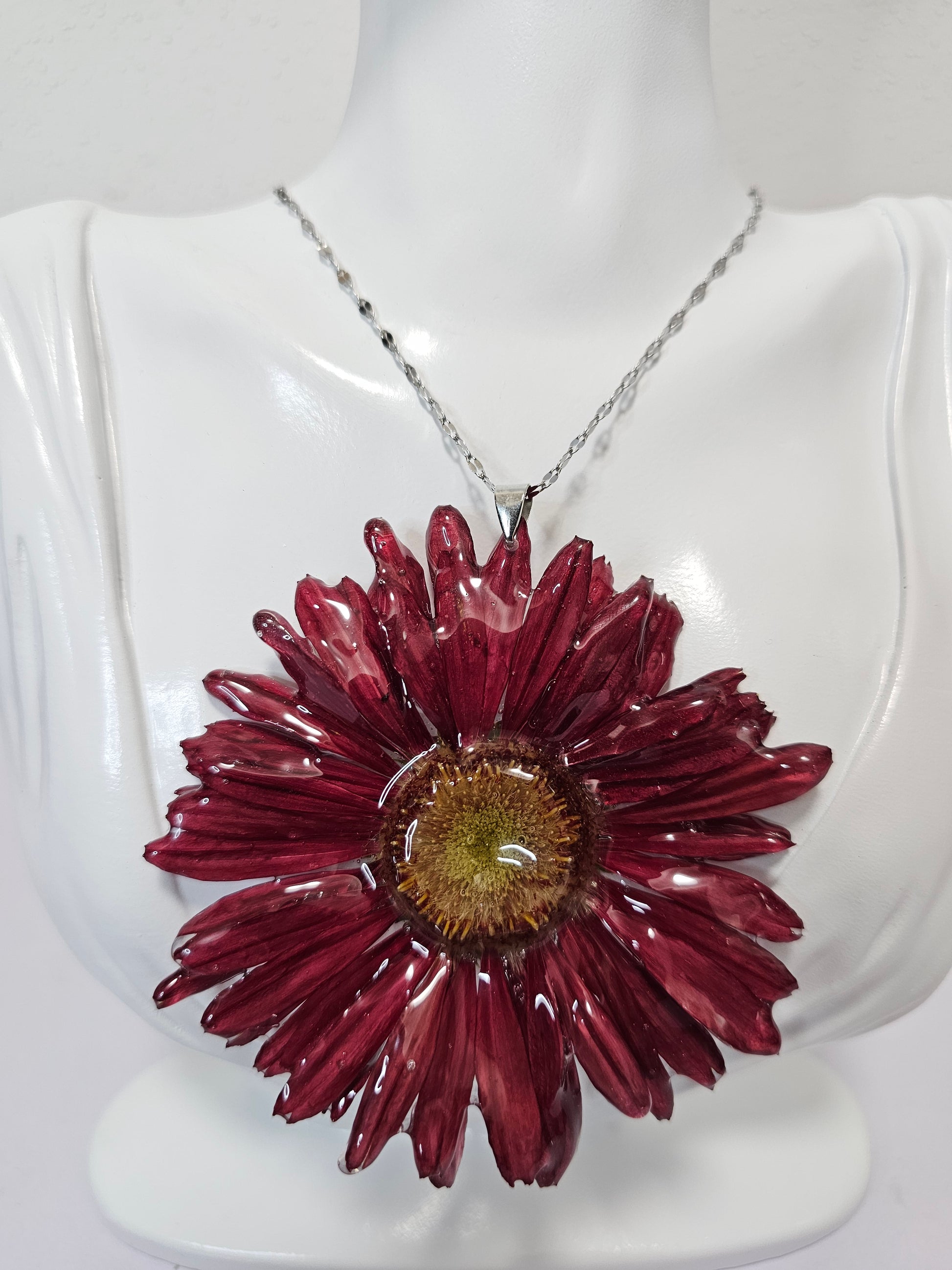 Joyeria Artesanal Mexicana Flor Encapsulada