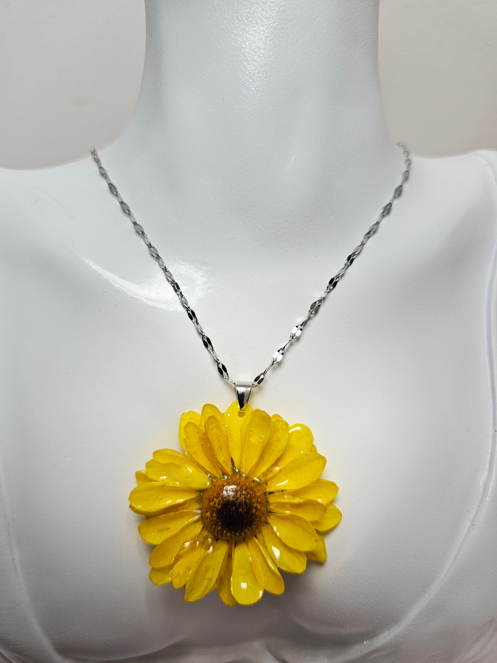 Joyeria Artesanal Mexicana Flor Encapsulada