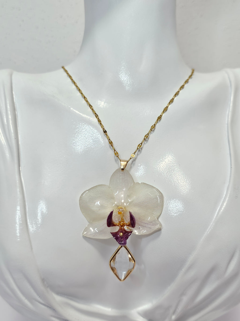 Joyeria Artesanal Mexicana Flor Encapsulada