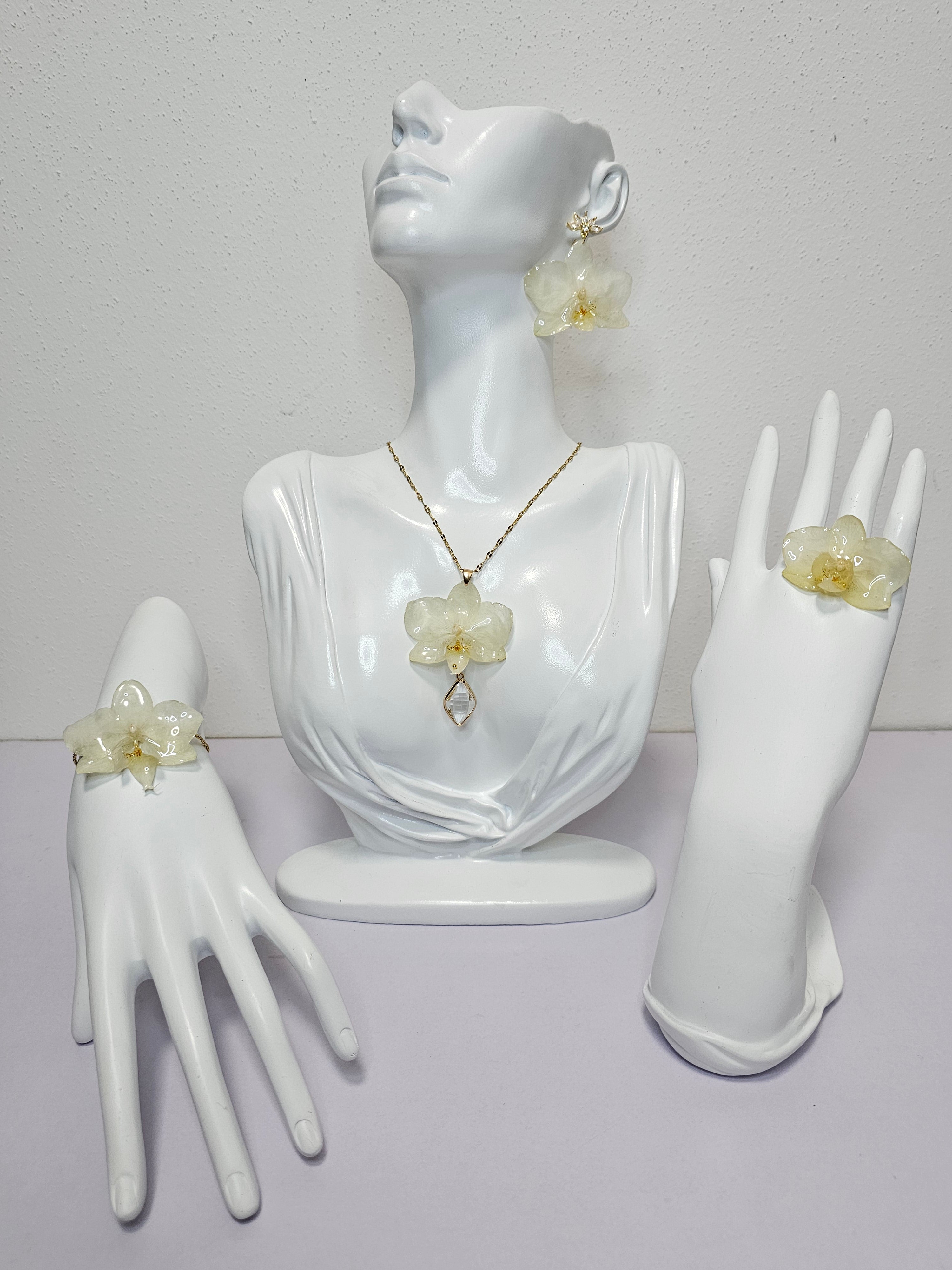 Joyeria Artesanal Mexicana Flor Encapsulada