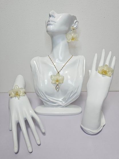 Joyeria Artesanal Mexicana Flor Encapsulada