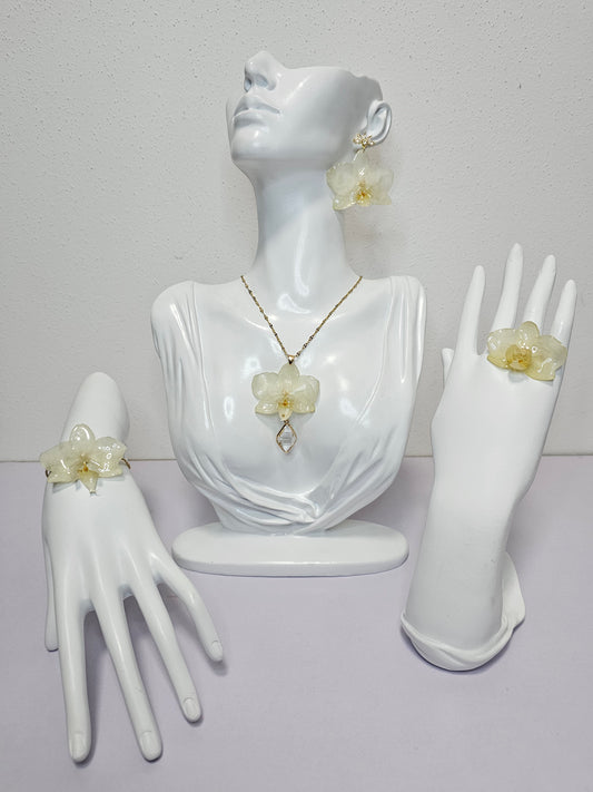 Joyeria Artesanal Mexicana Flor Encapsulada