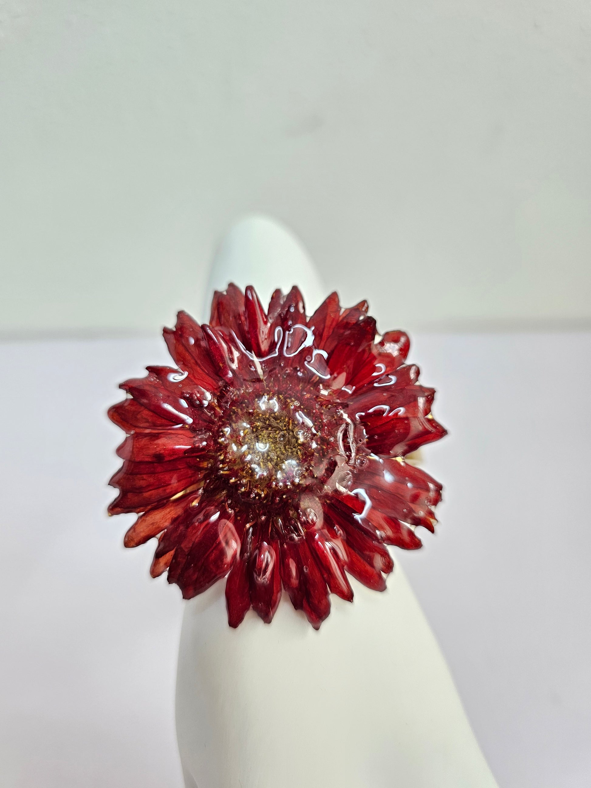 Joyeria Artesanal Mexicana Flor Encapsulada