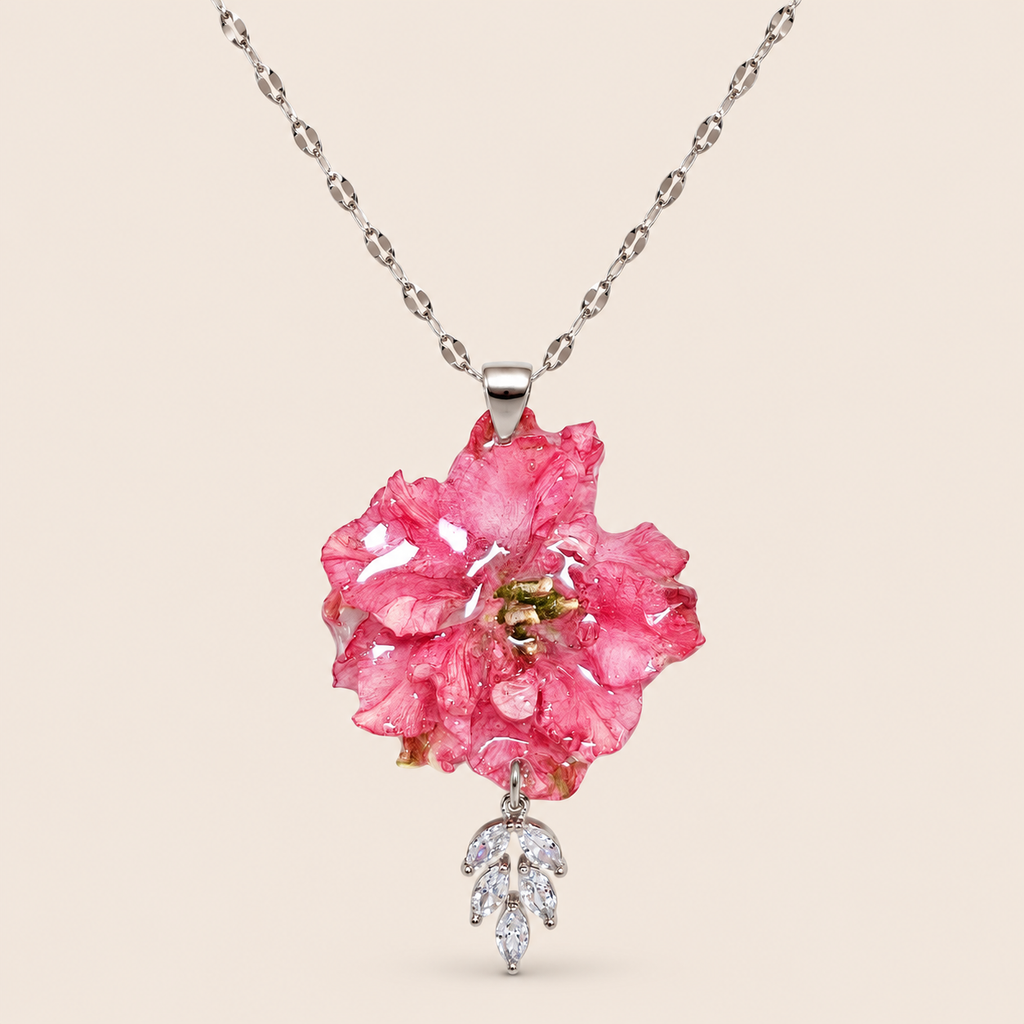 Collar de Espuela de Caballero Rosa