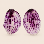 Aretes de Pétalos de Orquídea Gota