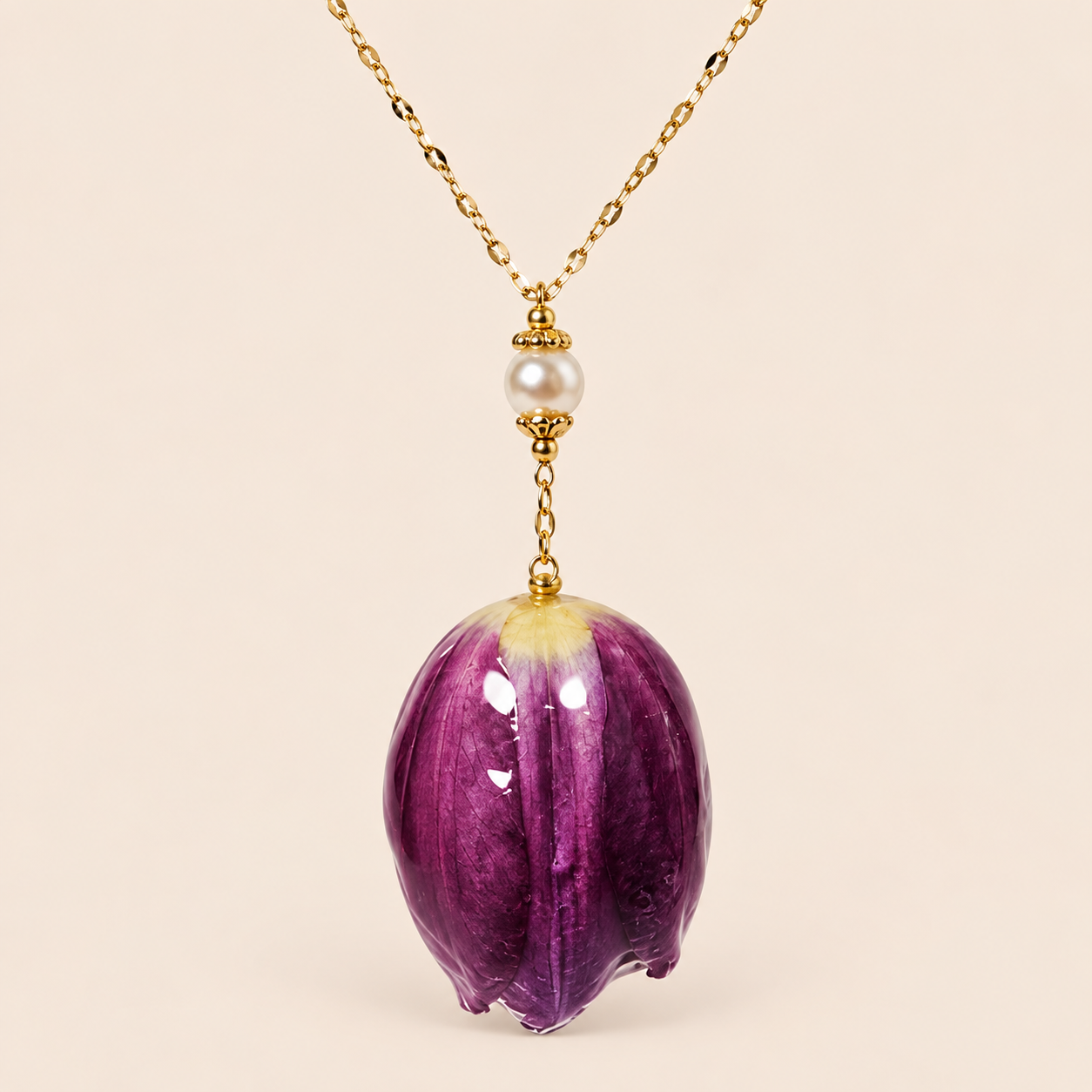 Collar de Tulipán Personalizado