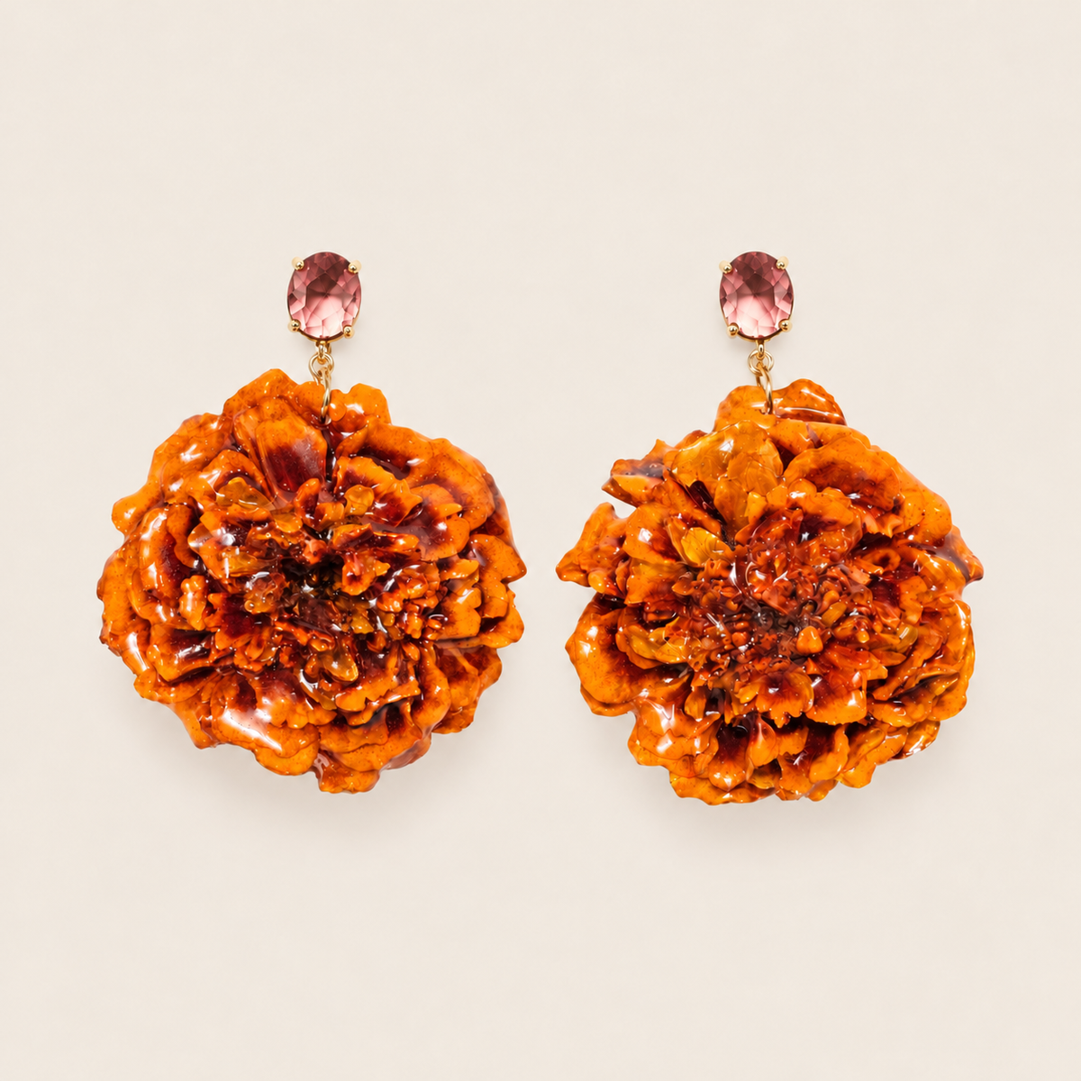 Aretes de Cempasúchil