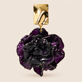 Aretes de Clavel Morado
