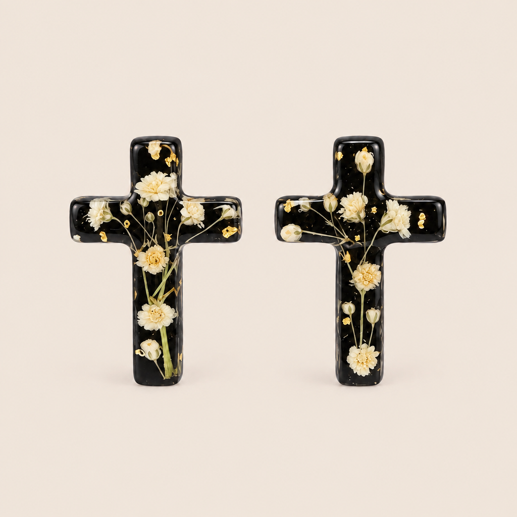 Aretes de Cruz de Nube