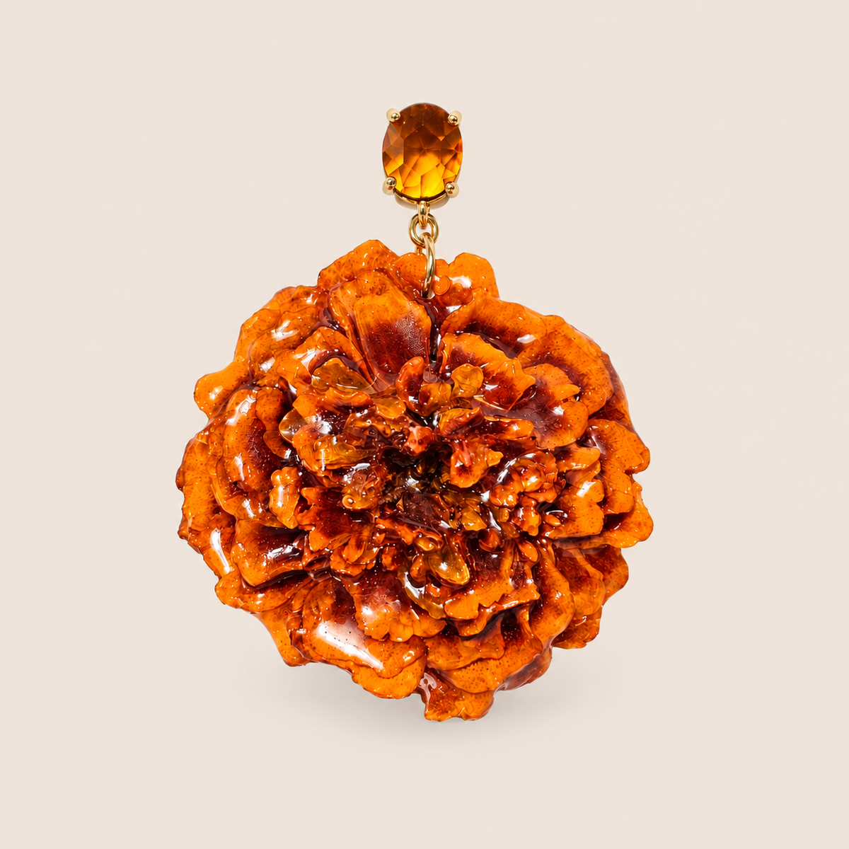 Aretes de Cempasúchil