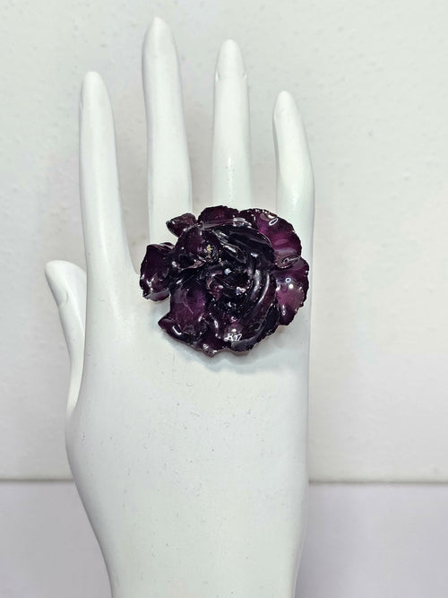 Anillo Clavel Morado