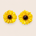 Aretes de Mini Girasol