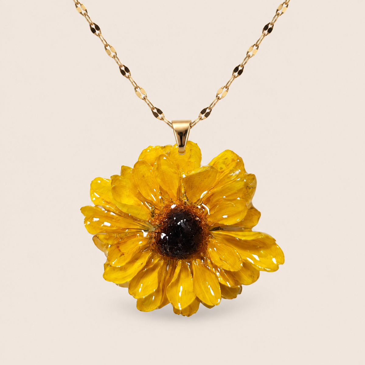 Collar de Mini Girasol