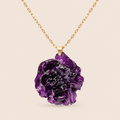 Collar de Clavel Morado